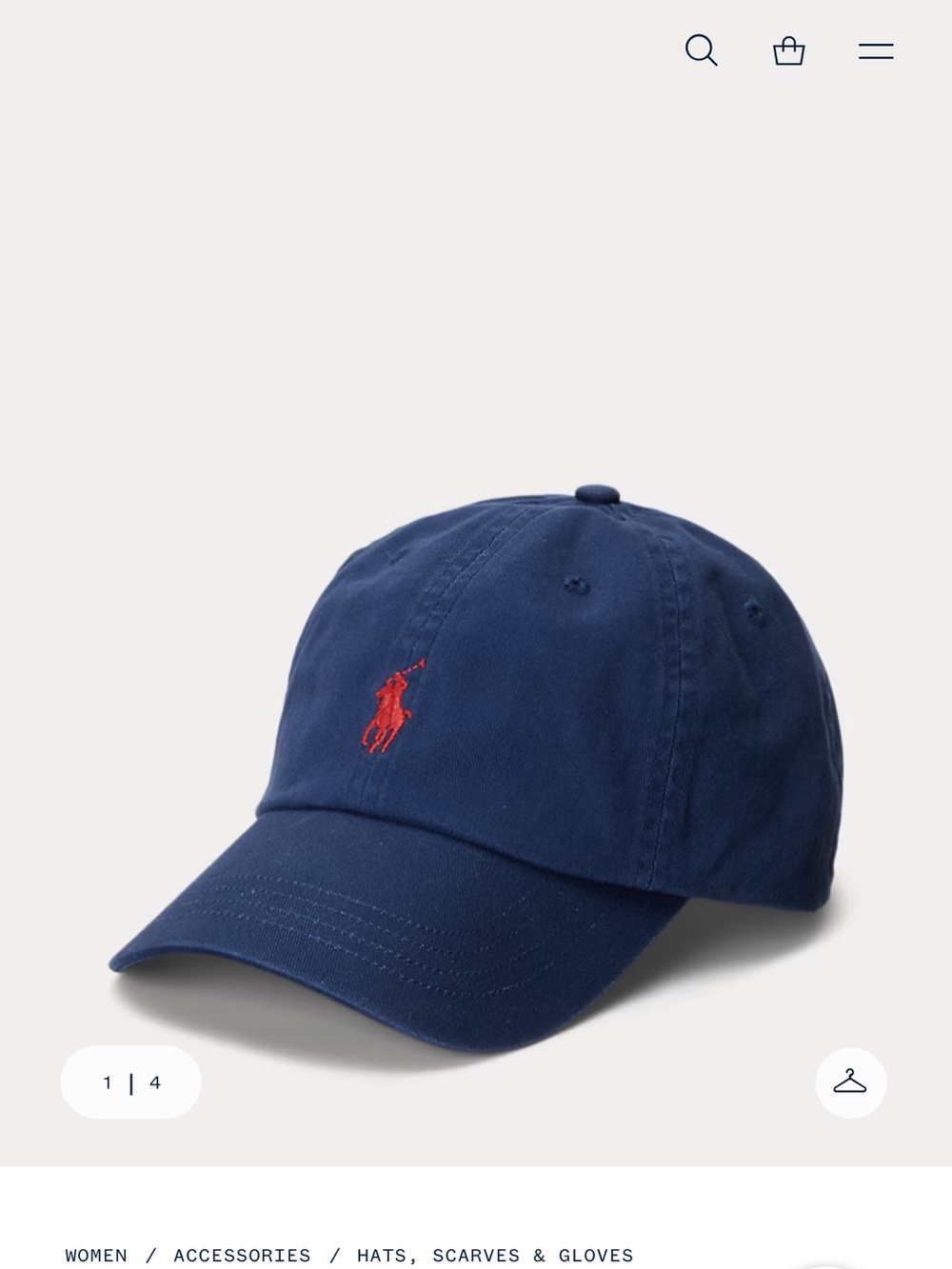 Polo by Ralph Lauren cotton chino hat